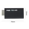 1-3 Stück Für PS2 zu HDMI-kompatibler Audio-Konverter 1080P Full HD Video-Konvertierungs-Übertragungsschnittstelle Spielkonsole zu HDTV