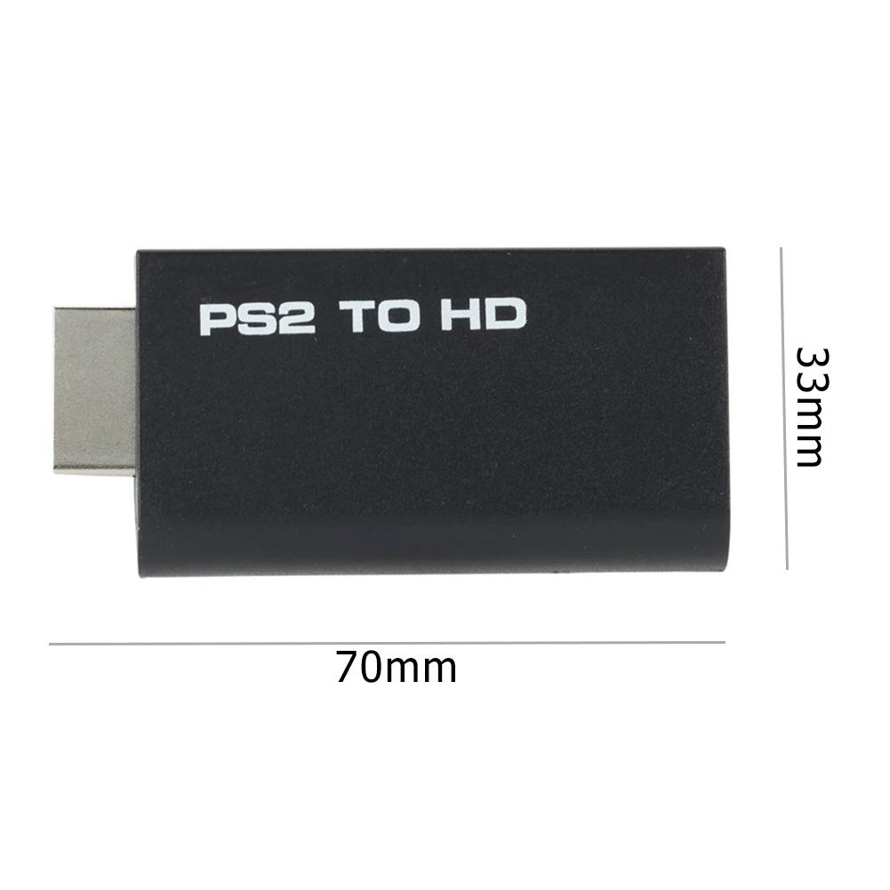 1-3 Stück Für PS2 zu HDMI-kompatibler Audio-Konverter 1080P Full HD Video-Konvertierungs-Übertragungsschnittstelle Spielkonsole zu HDTV