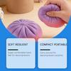 Colorful Steamed Bun Toy with Steamer Stress Relief Multicolor Dumpling Squeeze Sensory Toy Stress Ball Simulated Dough Ball Fidget Toy