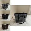 Trendy Large Capacity Tote Bag For Stylish College Students Ideal For Daily Commute
