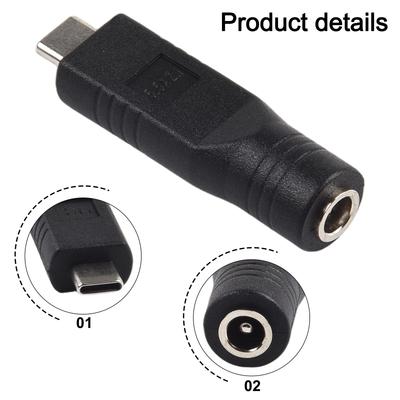 Leicht tragbarer Typ-C-Stecker auf DC 5521 Buchse Adapter für Starlink