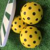 High Bounce Pickleball Training Balls Silent Quiet Pickleball Balls  Indoor Entertainment