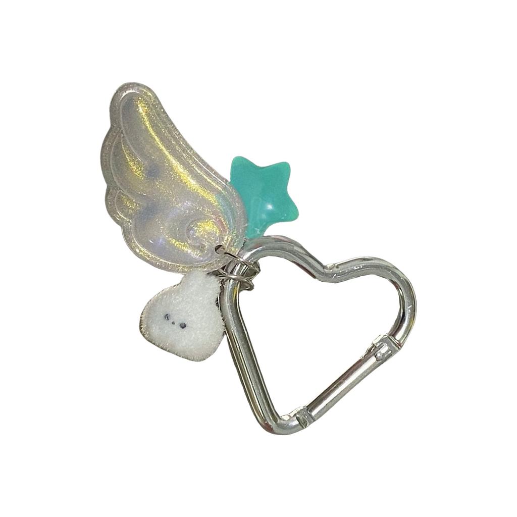 Retro Y2K Japanese Magic Girl Star Keychain With Unique Green Design For Anime Lovers And Fashion Enthusiasts