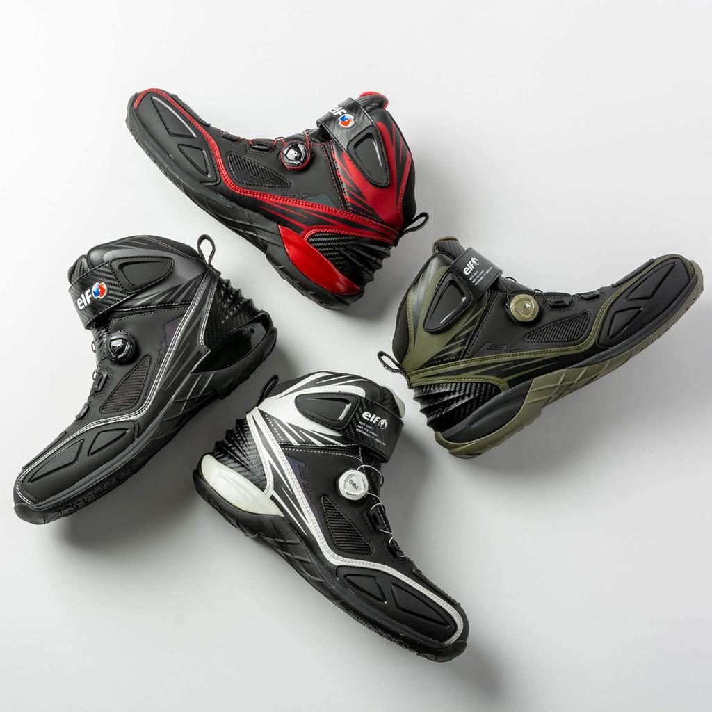 ELF Riding Shoes S17 Size ELS17 (S Seventeen) Red, 25.0cm