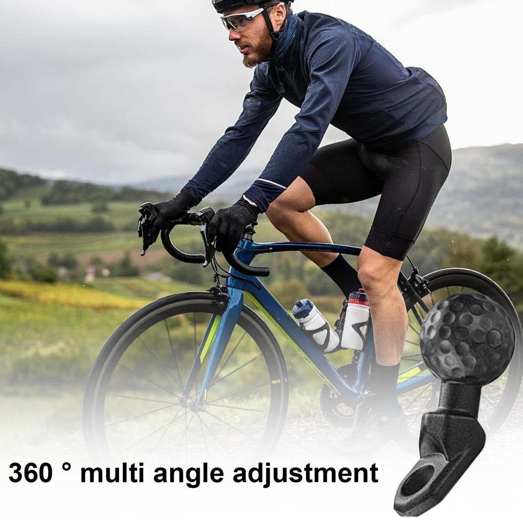 Domezen Camera Ball Mount, Angle Head Adapter Ball Base | Alloy Shock Absorbing Angled