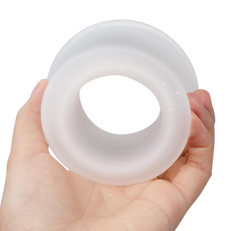 Butt Plug with Tunnel,Silicone Buttplug Analplug Butplug Dilatation,Anal Training Trainer Dilator Stopper,Ass Anus Sex Toys
