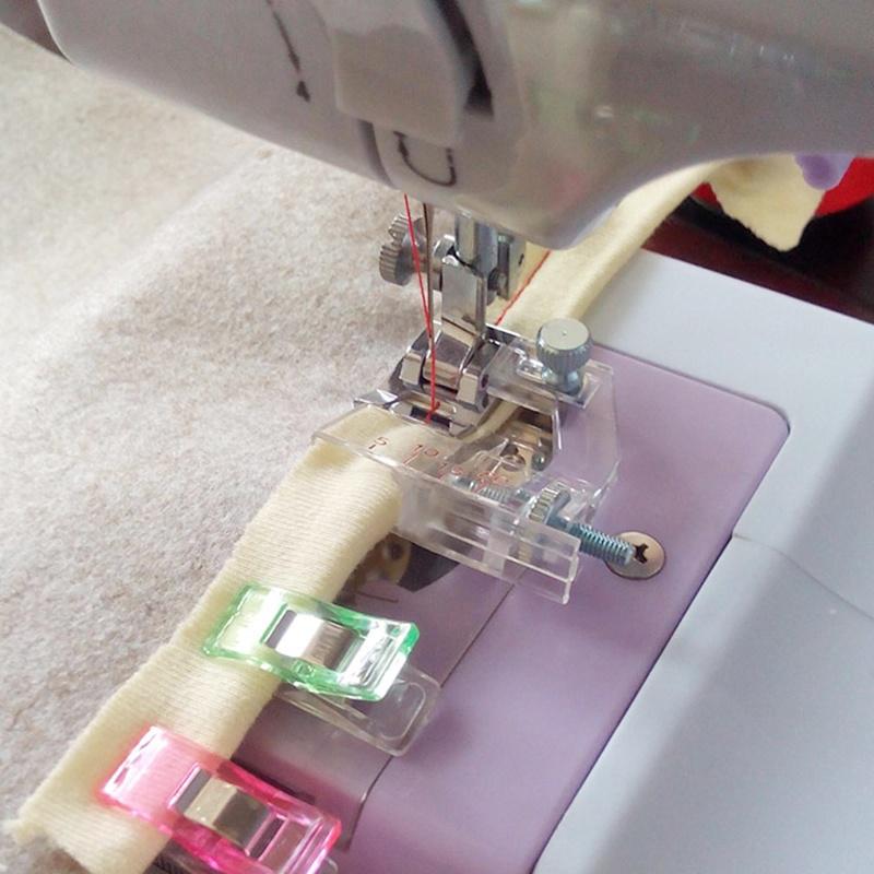 Adjustable Sewing Presser Bias Tape Binding Foot Snap On For Brother Sewing Machine