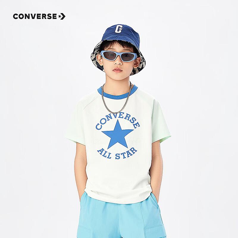 Converse Kids  Raglan Short Sleeve T-Shirt XL