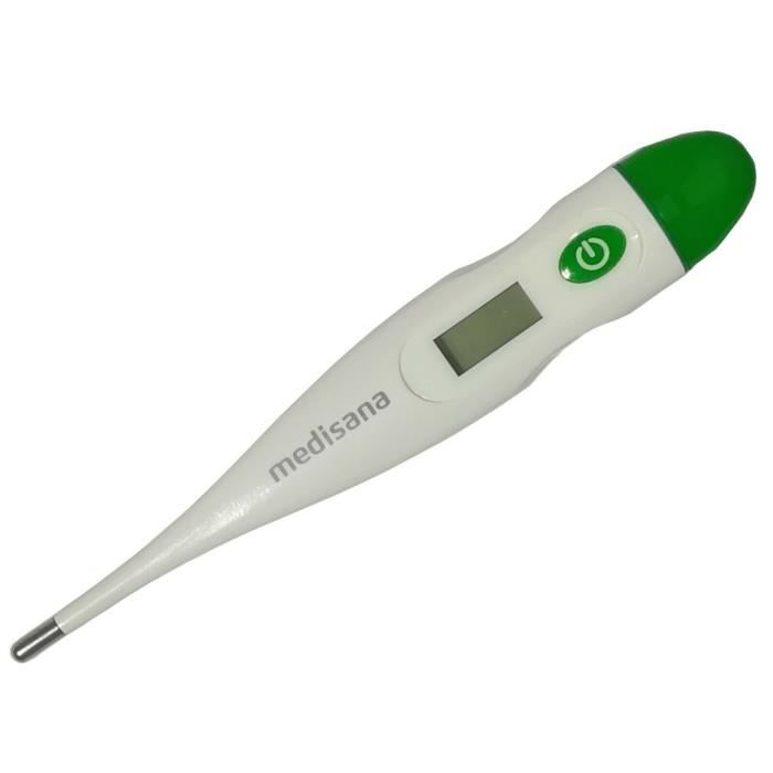 MEDISANA Digital Fever Thermometer Waterproof Automatic Shut-Off LCD Display with Digital Display