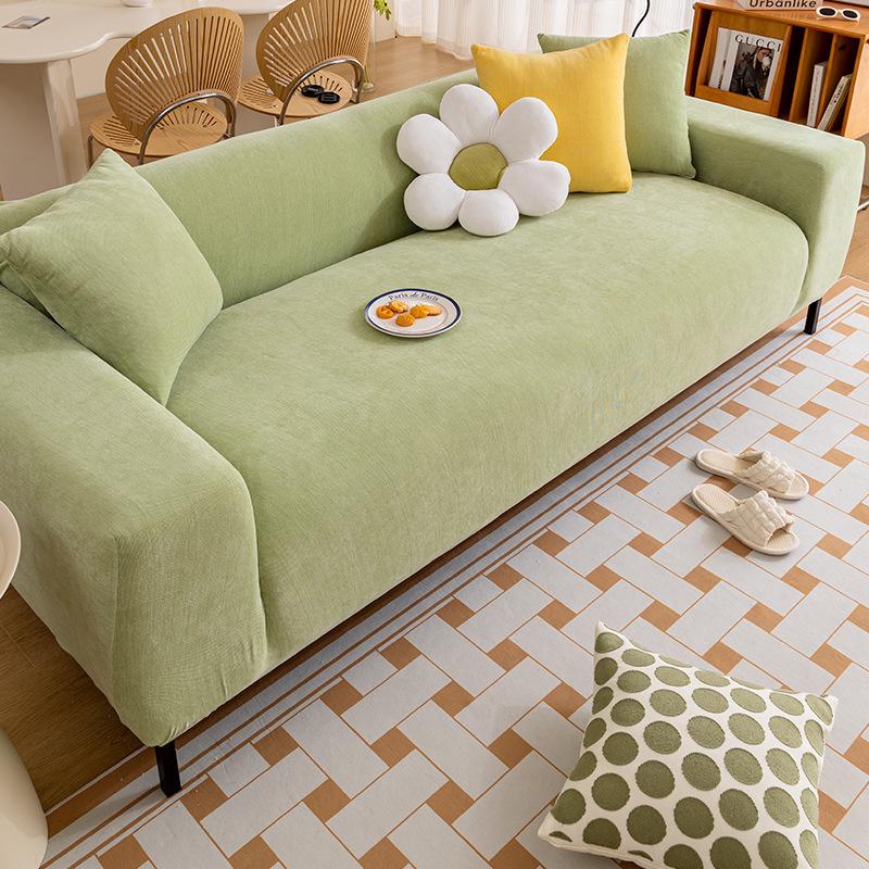 Light Luxury Thickened Chenille Elastic One-Piece Sofa Cover All Wrapped Cover Four Seasons Universal Anti-Scratching Sofa Cover