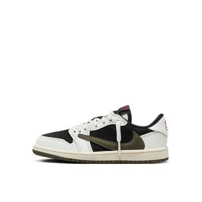 Air 1 Retro Low OG SP Travis Scott Olive Children and Babies
