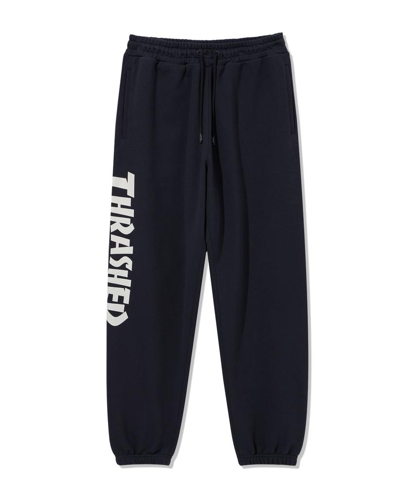Treasure Magazine Logo Sweat Jogger Pants Navy