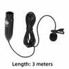 Noise Reduction Lavalier Microphone 48V Phantom Power XLR Lavalier Mic Portable Mono  Multi-Scene