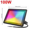 Tuya LED for Smart Floodlight Outdoor Flood Light 220V 30W/50W/100W Rgb Dimmable Warm Cold White Lighting Intelligent Li