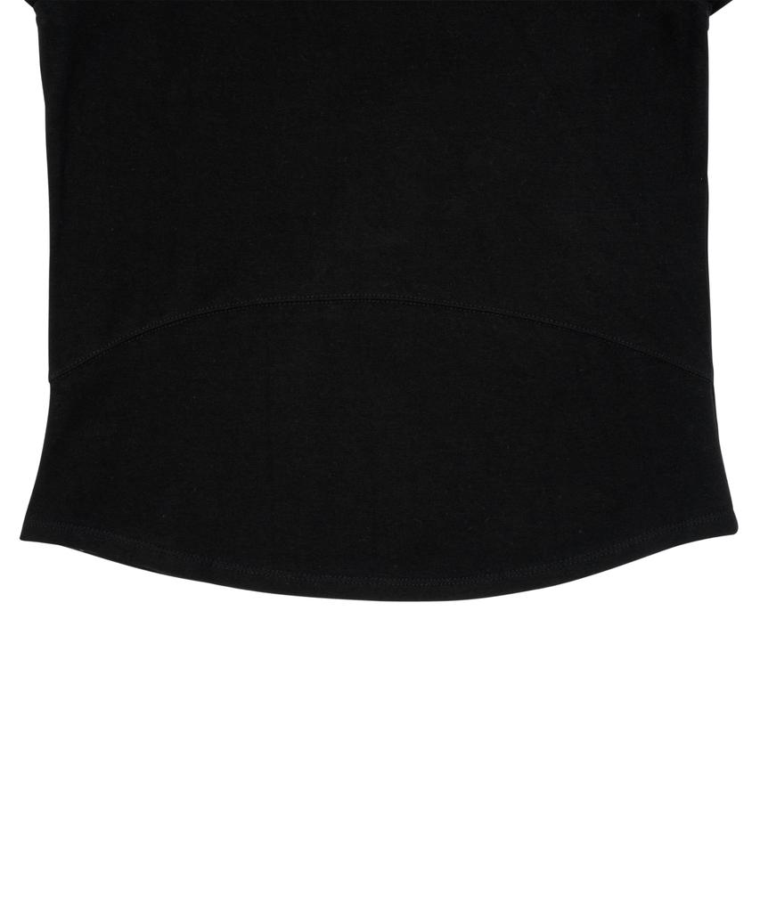 THE COLDEST MOMENT (W) Tcm Mini Logo Curved T (Black)