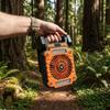 Green/Orange Portable USB Fan Solar Powered LED Camping Light Camping Fan  Outdoor Camping