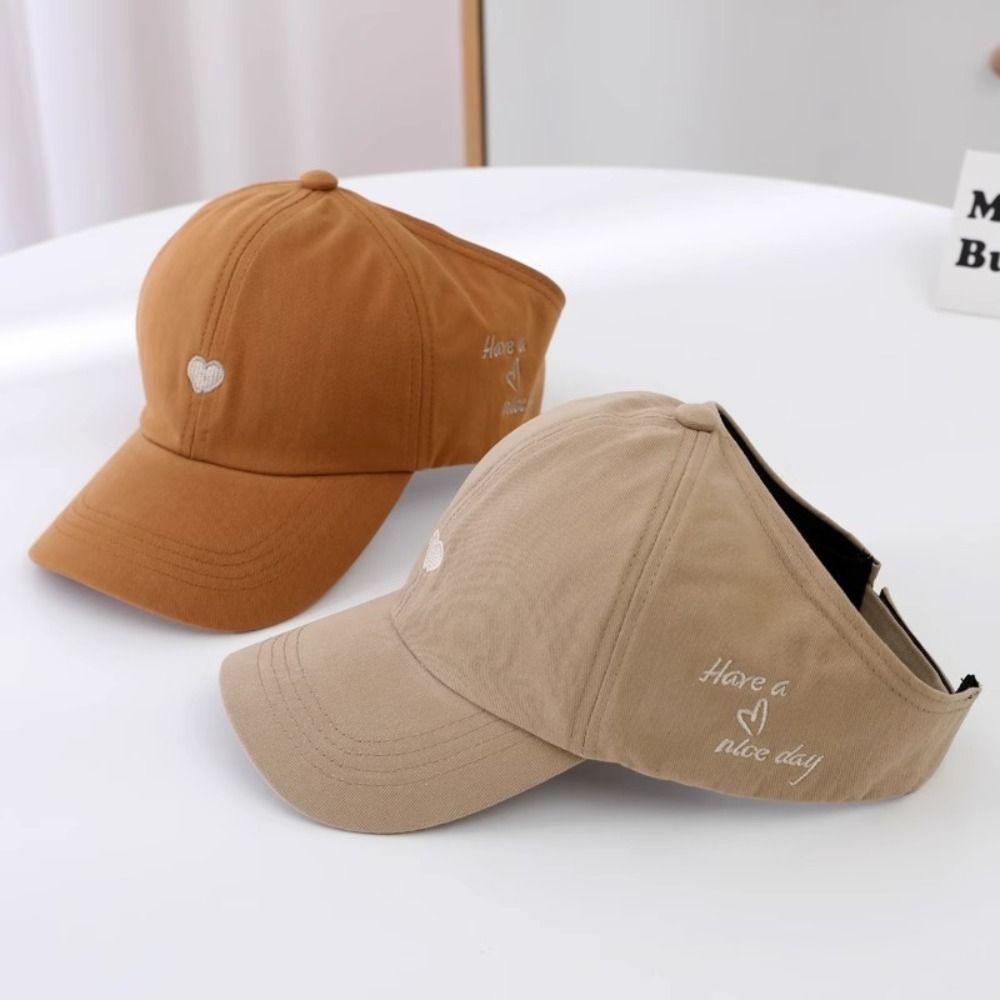 Korean Style Summer Kid Sunhat Shading Hat Children's Visor Hat Half Empty Top Hat  Girls