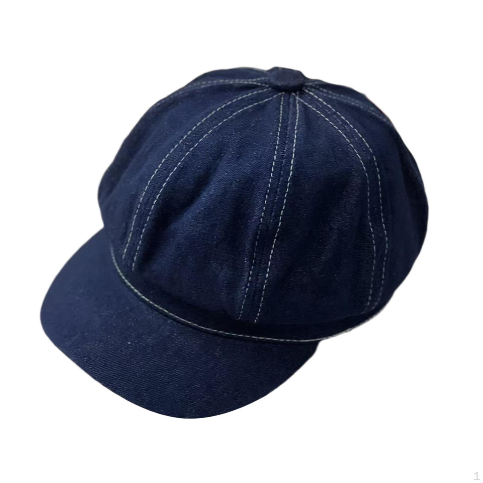 

Женская кепка газетчика повседневная для поездок, походов, свиданий, путешествий темно-синий