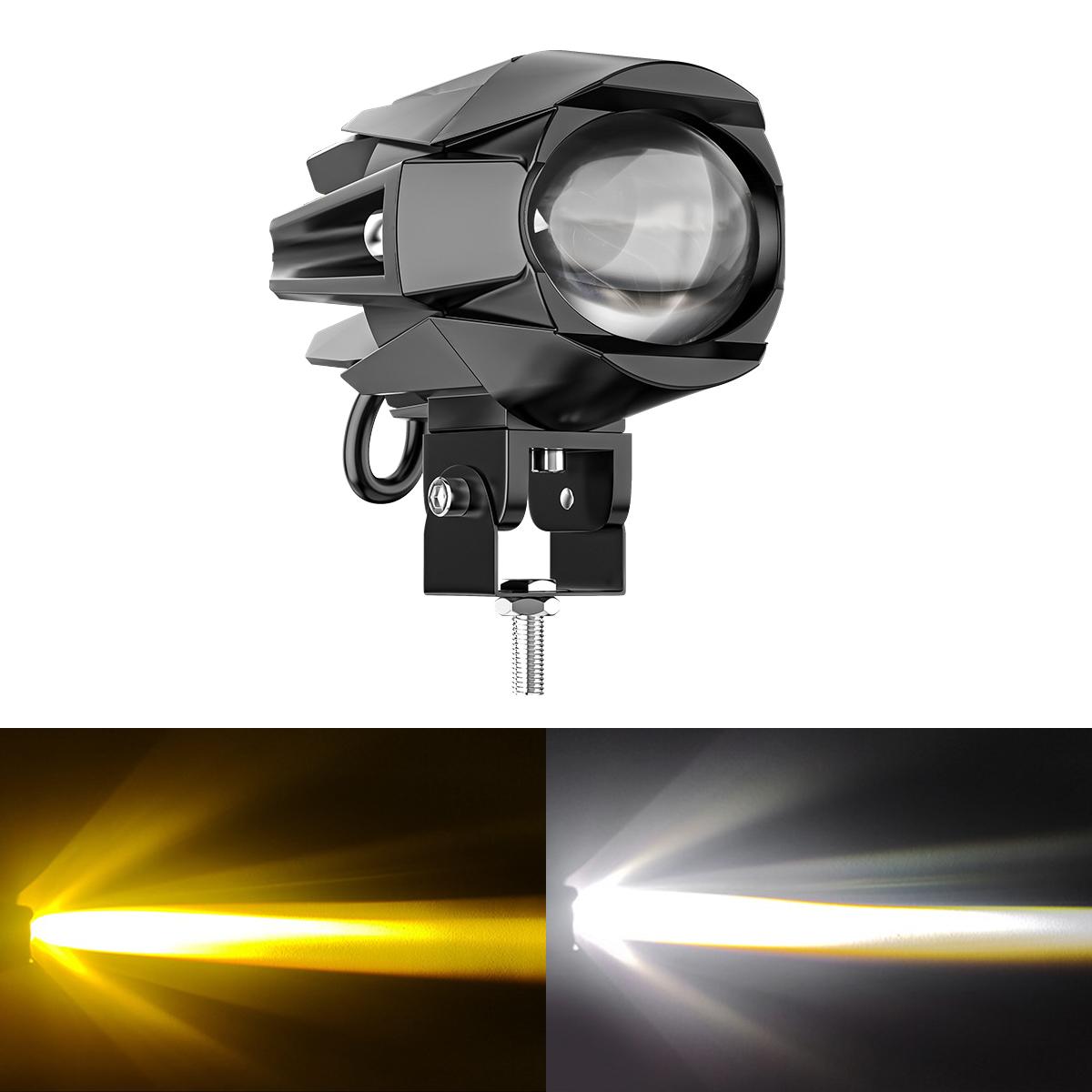 

1/2pcs Motorcycle Spotlights High Power Lens Projector LED Driving Lights for 4x4 Off-road Vehicle Motorbike External Headlamp