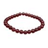 Granat Naturstein Perlenarmband - 6mm Handgemachtes Elastisches Armband