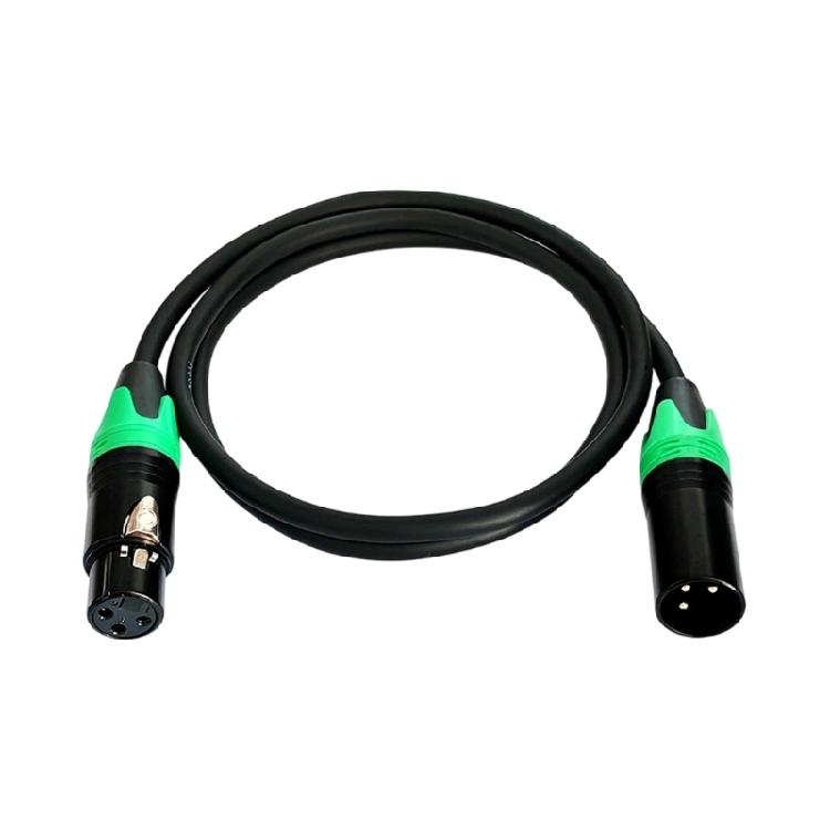 Recording XLR Signal Cable 3 Pin Male To Female, Flexible Line for Desk Side Source, Voice Use, and Stream Work