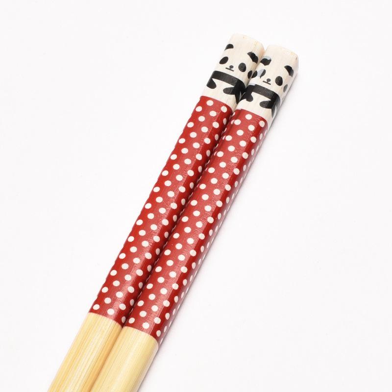 Bacchette di Bambù Cartoon a Cinque Colori – Stoviglie da Tavola in Bambù per la Casa