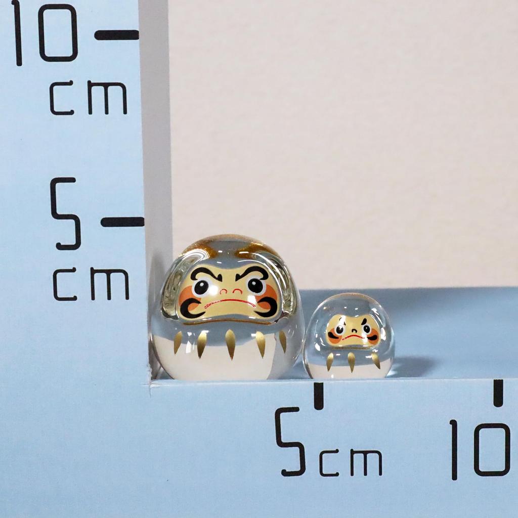 Castle Enterprise Glass Daruma (Large)