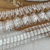 Handmade Lace Trim: Mesh for Baby Clothes, Curtains, Skirts, Pleated Decorative Fabric