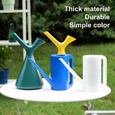 1.2L/1.5L Watering Can Large Capacity Shatterproof Plastic Plant Pot Watering Bottle Device for Home