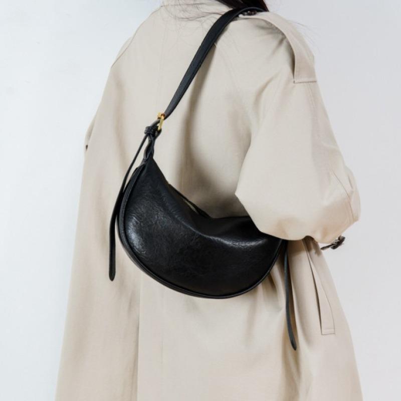 Bag Women's Winter Crossbody Bag Women's New Autumn Fashion Shoulder Bag Retro Commuter Crossbody Dumpling Bag