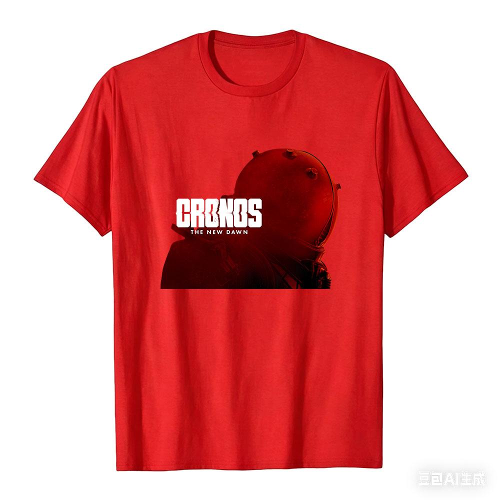 Cronos The New Dawn Game Design Tshirt Short Sleeve Cotton Summer Unisexs Tshirts Casual Oneck Loose Unisex Streetwear Print Tees S