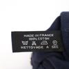 HERMES Made in France Fool Toe PM canvas Tote Bag Navy Discontinued Women Used