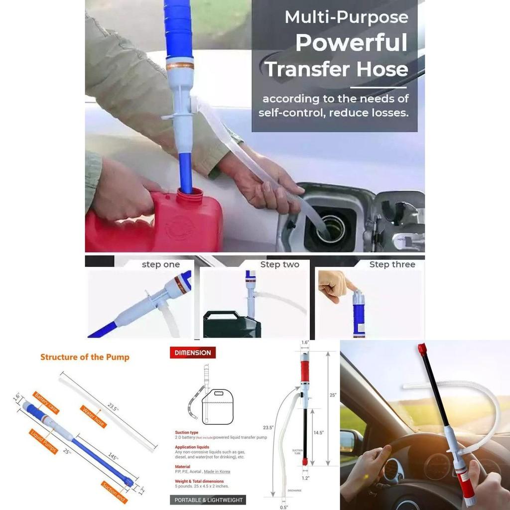 Handheld Electric Oil Extractor Pump For Fish Tank Water Change And Automotive Use