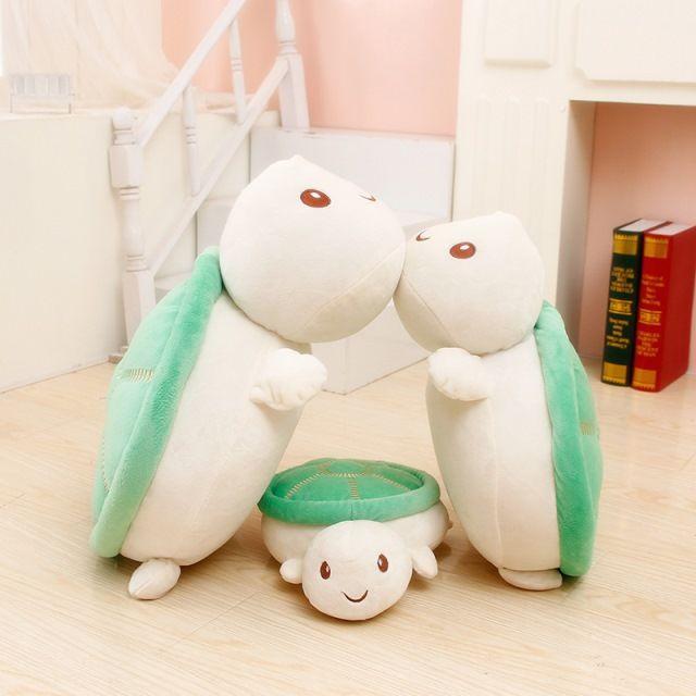 Couple Turtle Throw Pillow Doll Plush Toy Creative Cartoon Doll Rag Doll Cute Cushion Female Birthday Gift