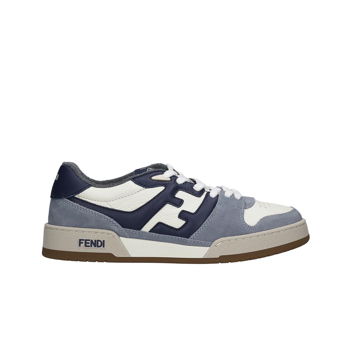 

Fendi Match Suede Low-top Sneakers Light Blue UK 9