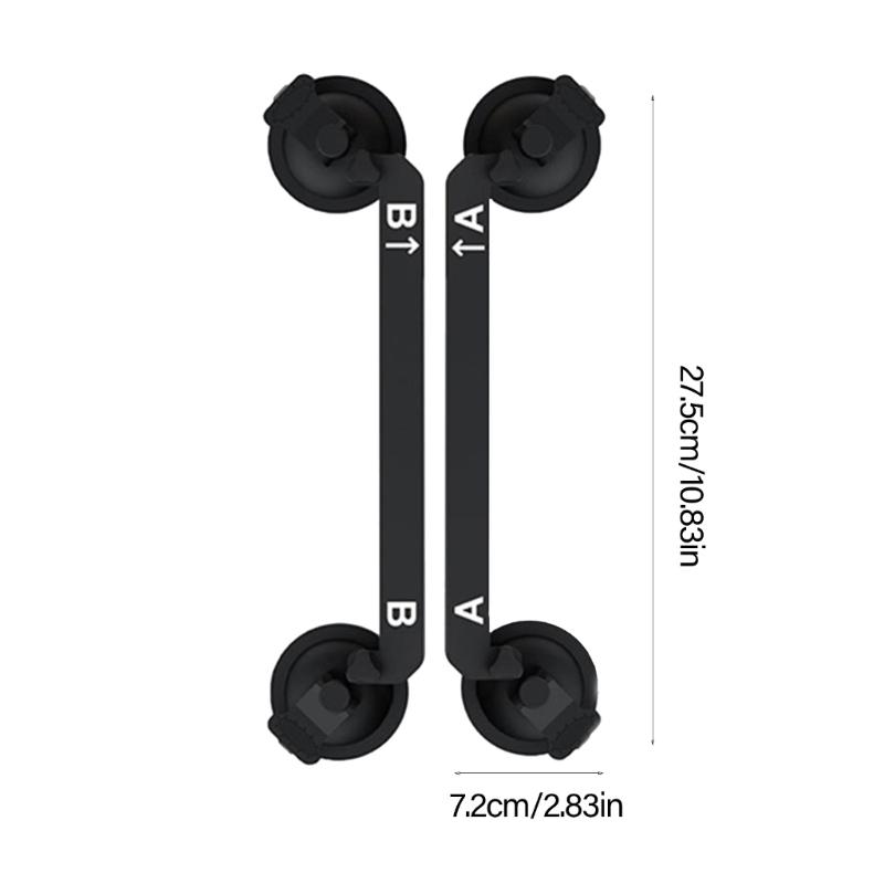 Strong Suction Cup Stand Secure Mount for Mini Satellite Installation on Vehicle Glass Front Window Rear Window Sunroof