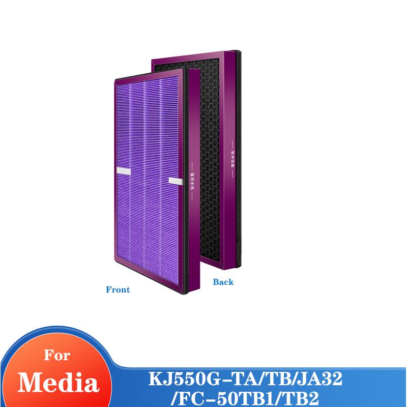 

Air Purifier Filter for Media KJ550G-TA/TB/JA32 FC-50TB1 /TB2 FC-50JA1 /JA2 Coimbine Filter Hepa Carbin Filter
