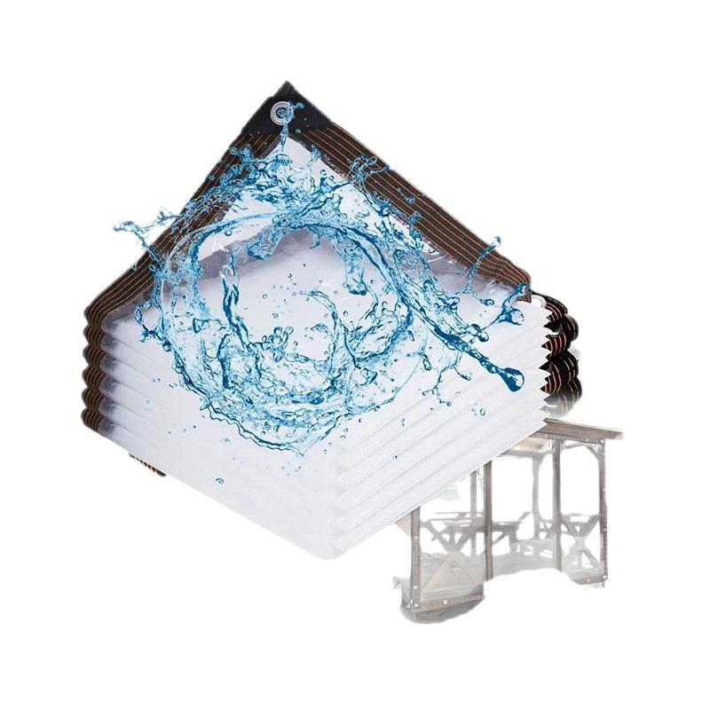 Rainproof Transparent Thickened Waterproof Cloth - Outdoor Dustproof, Windproof, Heat Preservation Greenhouse Film