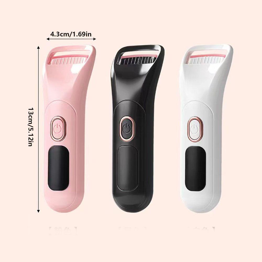 Temperature Control Heated Eyelash Curler Digital Display Eyelash Grafting Tool  Women
