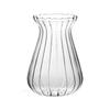 Transparent Vintage Relief Vase INS Mini Glass Vase Hydroponic Plant Vase Desktop Ornaments Wedding Party Supplies Home Decor