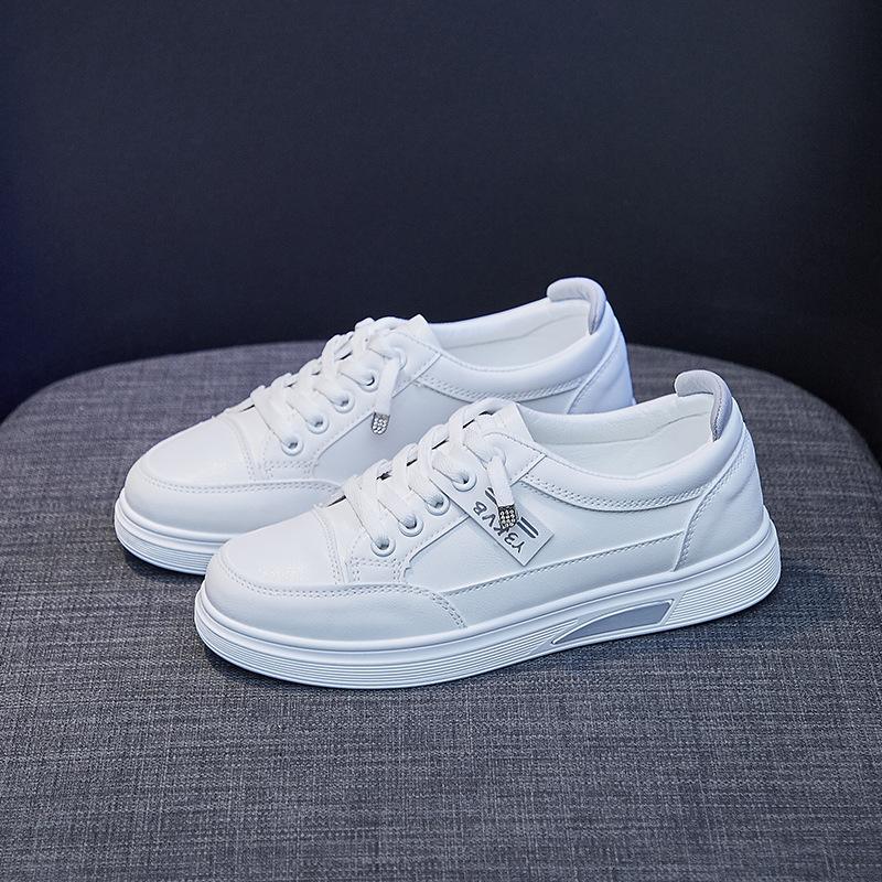 Small White Shoes for Women In Spring New Breathable Student Shoes Korean Style Flat Running Casual Shoes for Women