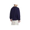 Nike Solid Color Loose Fit Single-Breasted Long Sleeve Knit Sweater Unisex Sweater Ink-Blue FQ0516-555