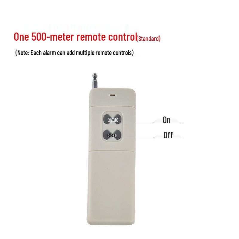 Infrared Remote Sound & Light Alarm, Wireless Voice Alert TGSG-110Y