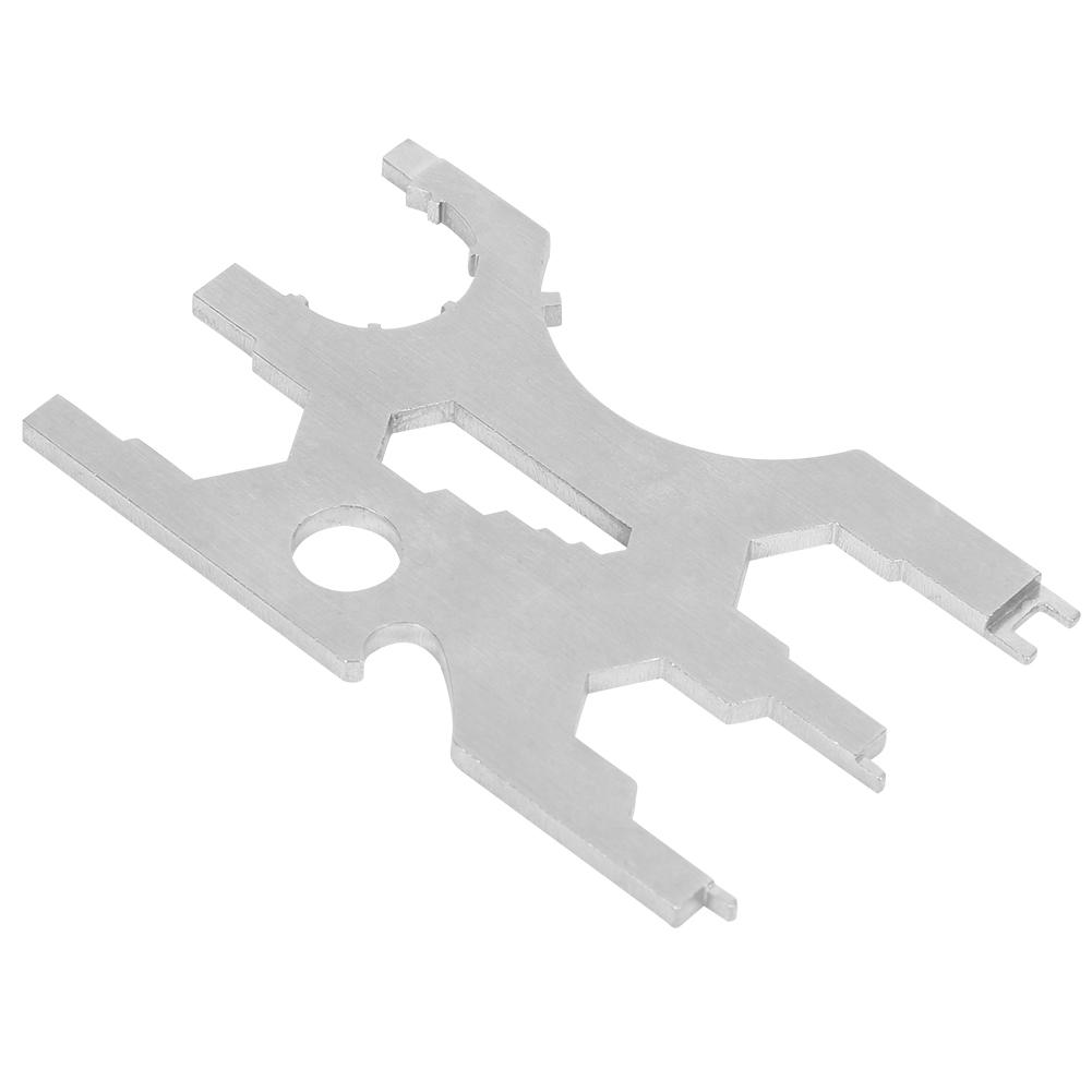 Stainless Steel Underwater Multifunction Tool Diving Regulator Kit Credit Card Screwdriver Set Scuba Equipment Repairing Tool