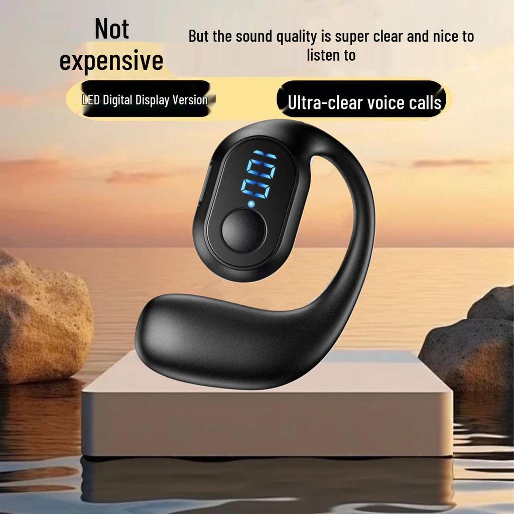 Bluetooth Open-Ear Wireless Sports Earbuds with Ultra-Long Battery Life for Running and Driving