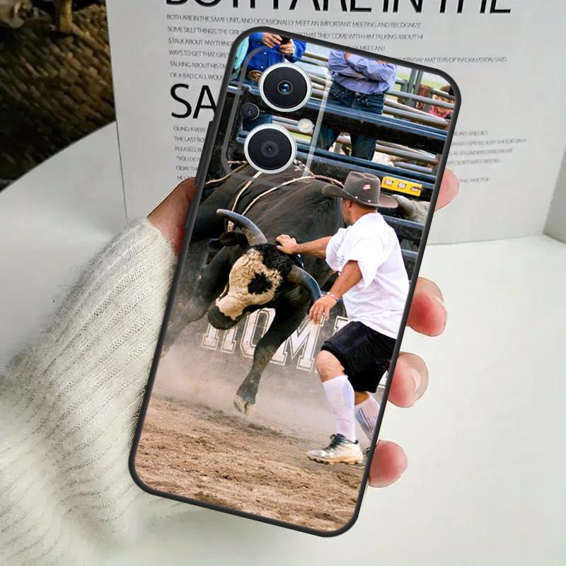 Bullfight Bull Fighter Phone Case For OPPO Reno 8T 14F 13 F 12 11 10 14 Pro 7 8 Lite OPPO Find X8 X6 X5 X9 Pro Cover