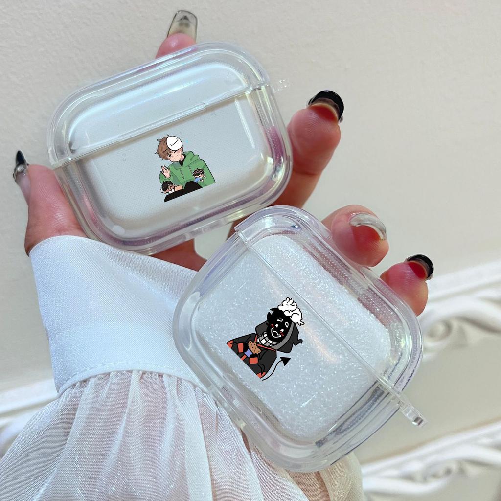 Soft Silicone Case for Apple Airpods 2 1 Earphone Cases With Hook Dream Smp Cartoon For Airpod Pro 3 Pro2 Clear Protective Cover