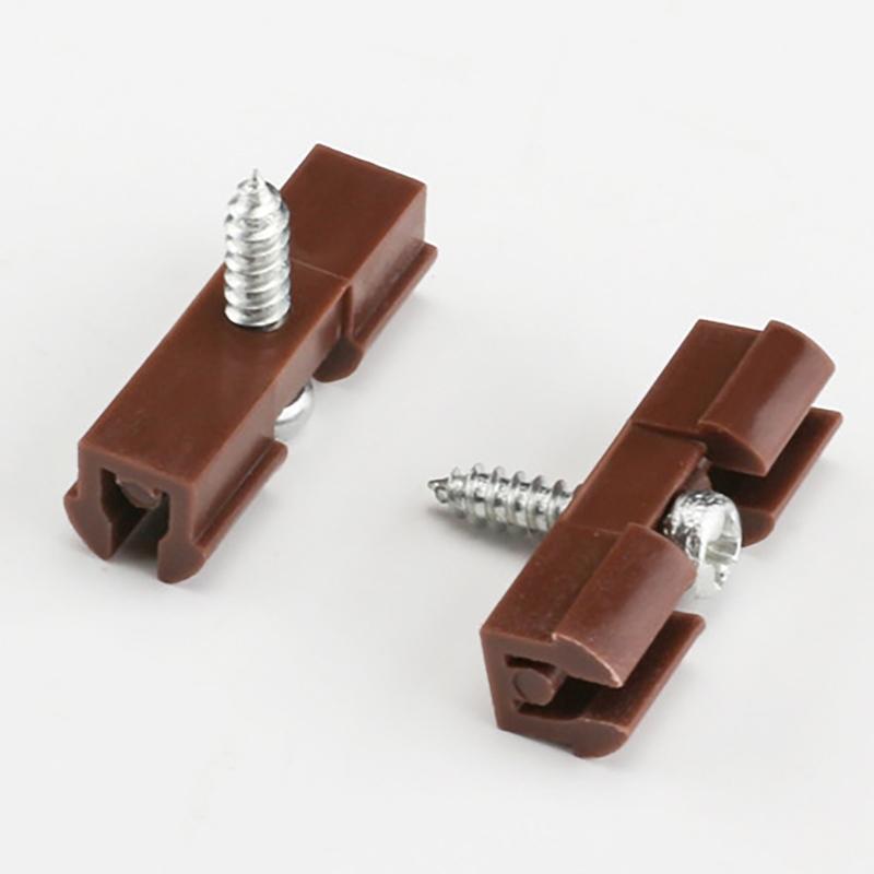 100Pcs Plastic Furniture Grille Buckle Replacement Hide Fastening Connectors Fastener Buckles Grille Accessories