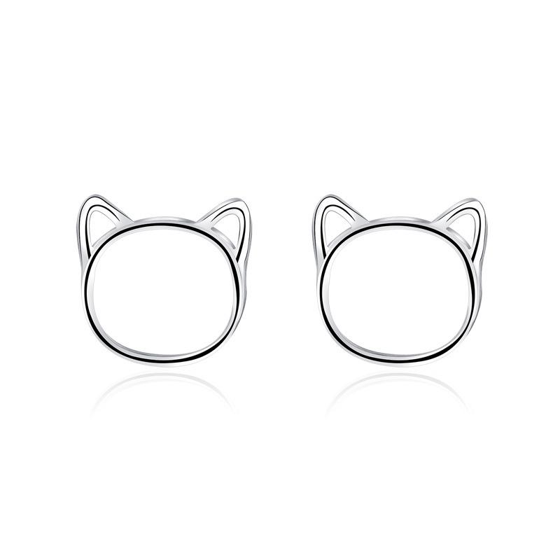 Minimalist Fashion Stud Earrings For Women Students Personalized Versatile Daily Wear Jewelry Accessories