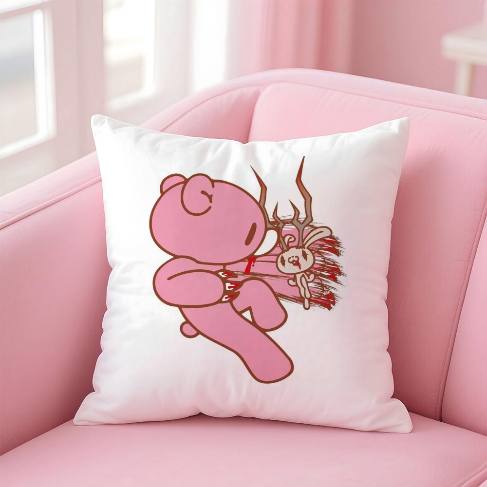 

Gloomy Bear GB cartoon Cushion Cover Comfortable Reversible Pillow Cover Ideal for Car Sofa Bedroom & Beyond 30cmx30cm